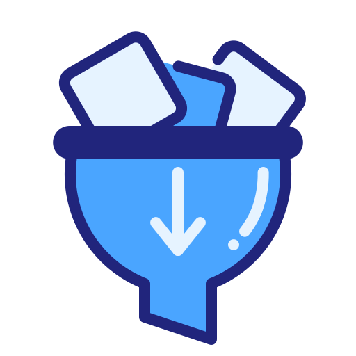Filter Generic Blue icon