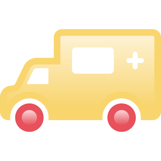 Ambulance Generic Outline Gradient icon