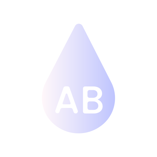 Blood type ab Generic Flat Gradient icon