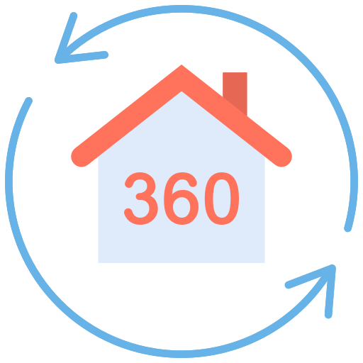 widok 360 Generic Flat ikona