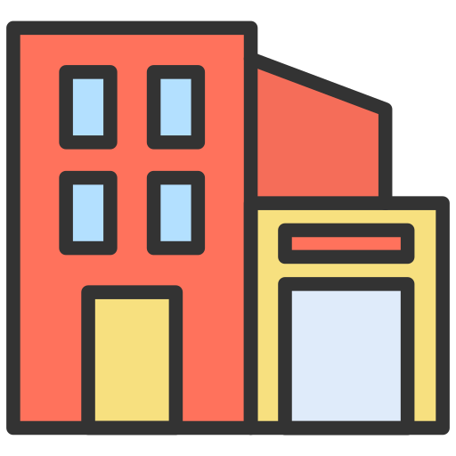 modernes haus Generic Outline Color icon