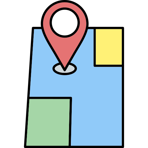 lugares Generic Outline Color icono