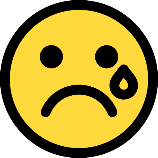 Crying Generic Outline Color icon