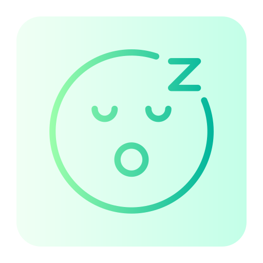 slapen Generic Flat Gradient icoon