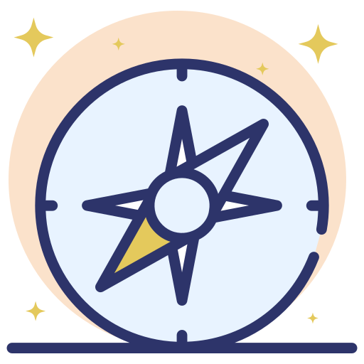 Compass tool Generic Rounded Shapes icon