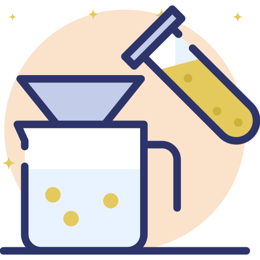 Chemical analysis Generic Rounded Shapes icon