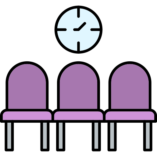 sala de espera Generic Outline Color icono