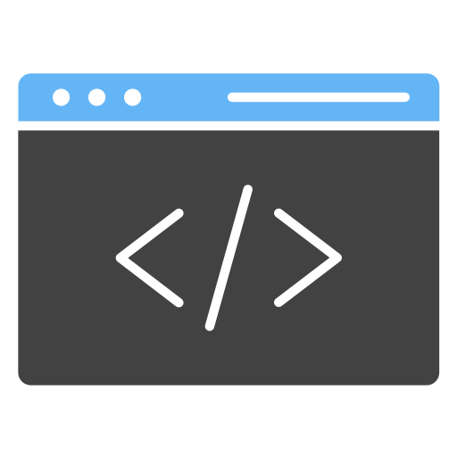 programmeren Generic Blue icoon