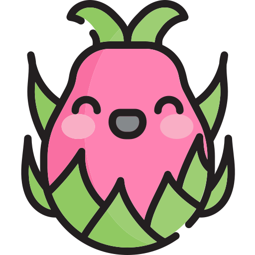 Dragon fruit Generic Outline Color icon