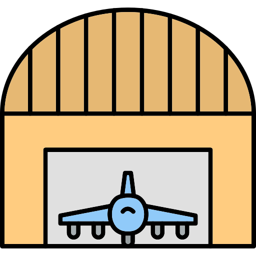hangar Generic Outline Color icono