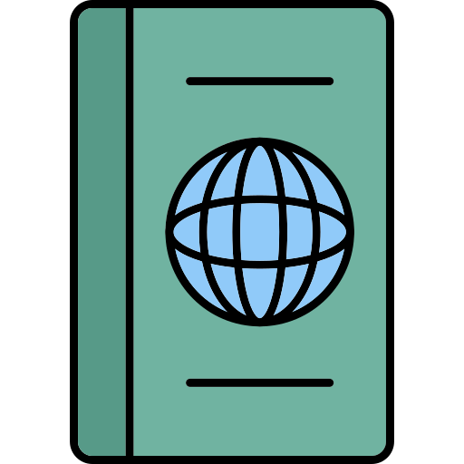 Passport Generic Outline Color icon