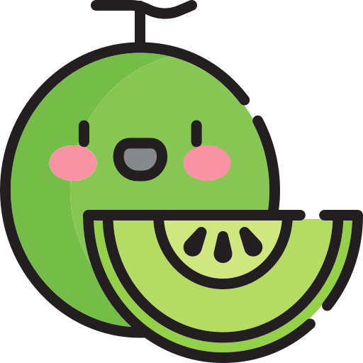 Melon Generic Outline Color icon