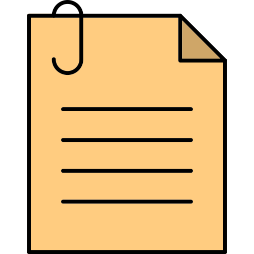 Case file Generic Outline Color icon