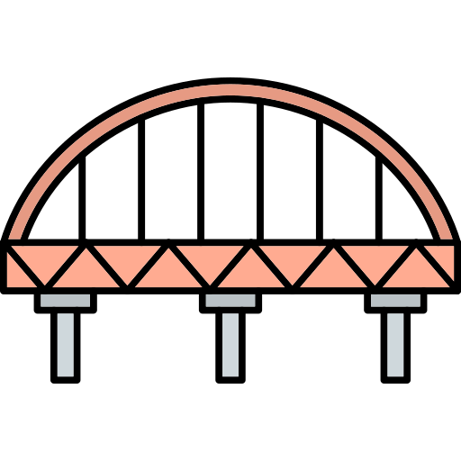 puente Generic Outline Color icono