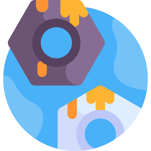녹 Detailed Flat Circular Flat icon