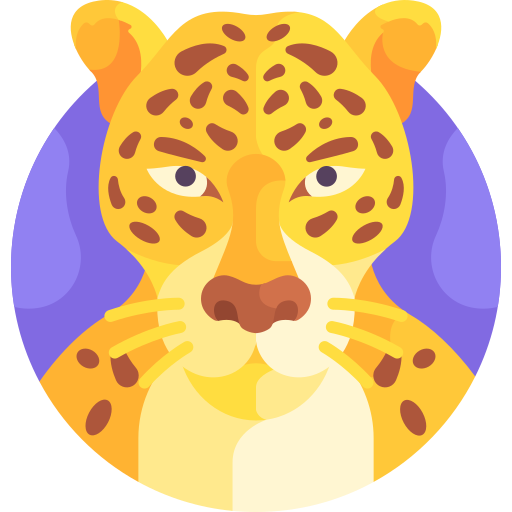 jaguar Detailed Flat Circular Flat icono