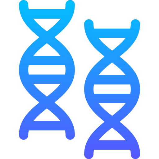 Genome Basic Gradient Lineal color icon