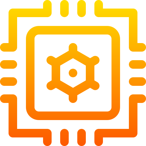 nanoelektronik Basic Gradient Lineal color icon