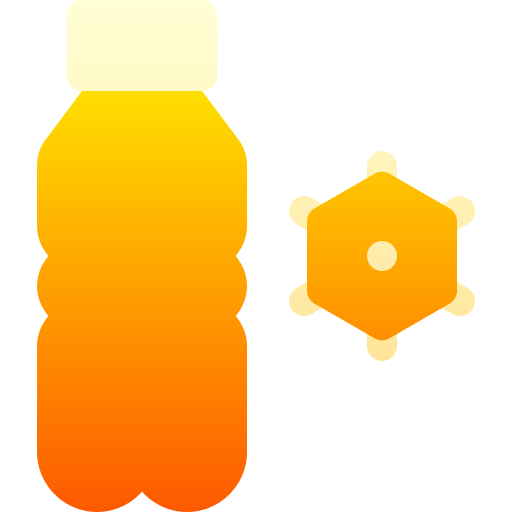 botella Basic Gradient Gradient icono