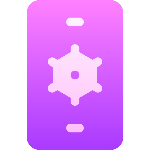 smartphone Basic Gradient Gradient icoon