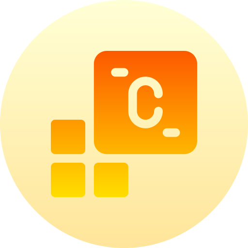 탄소 Basic Gradient Circular icon