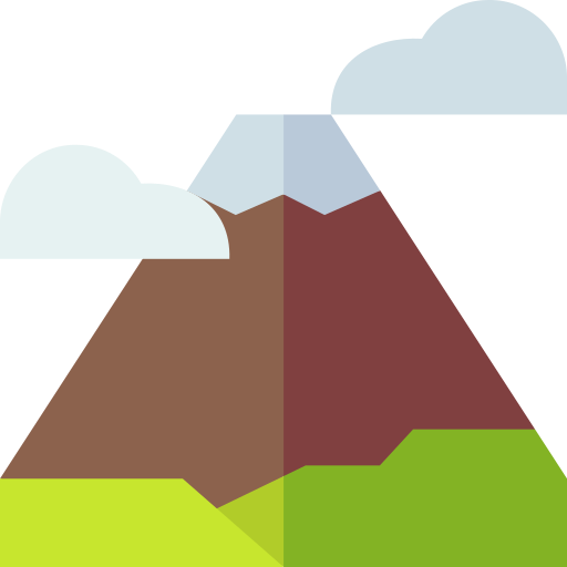 Mount ararat Basic Straight Flat icon