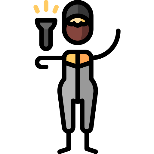 klempner Puppet Characters Lineal Color icon