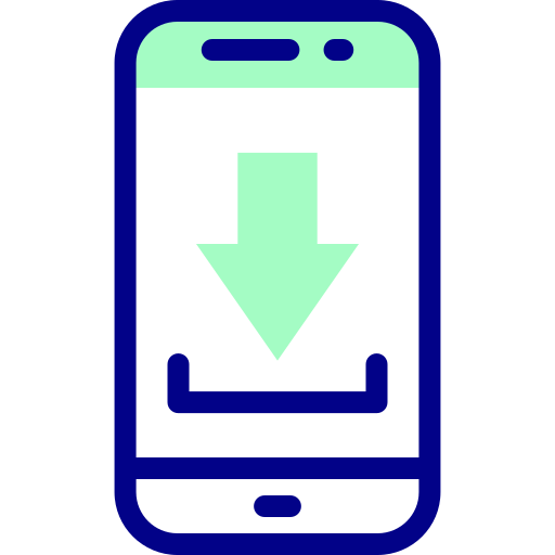 Смартфон Detailed Mixed Lineal color иконка