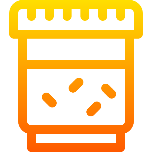 Urine sample Basic Gradient Lineal color icon