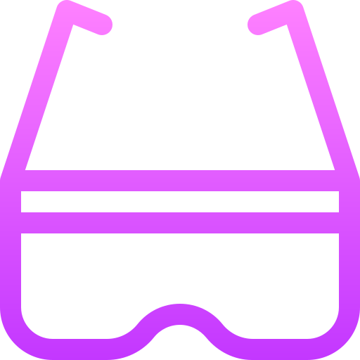 очки для плавания Basic Gradient Lineal color иконка