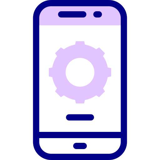 スマートフォン Detailed Mixed Lineal color icon