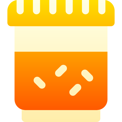 campione di urina Basic Gradient Gradient icona
