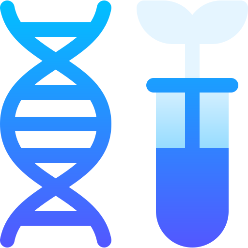 biotecnologia Basic Gradient Gradient icona