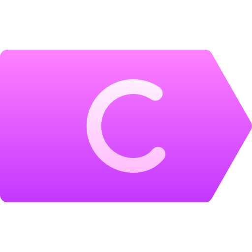 citosina Basic Gradient Gradient icono