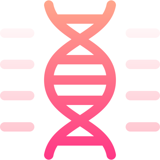 유전자 Basic Gradient Gradient icon
