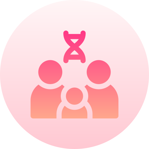 familie Basic Gradient Circular icoon