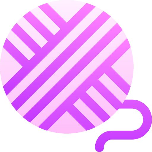 羊毛ボール Basic Gradient Gradient icon