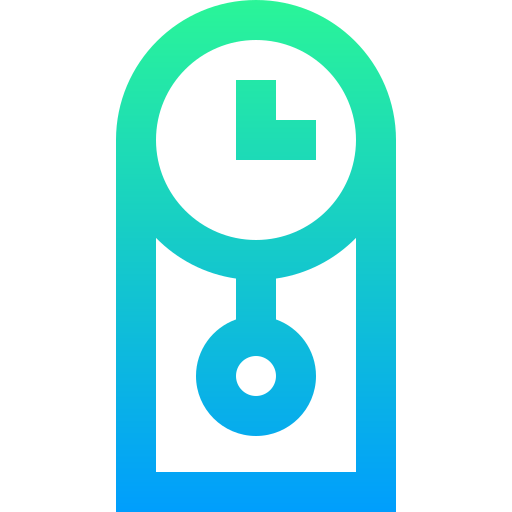 orologio Super Basic Straight Gradient icona