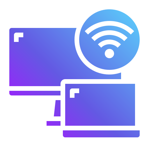 Computer Generic Flat Gradient icon