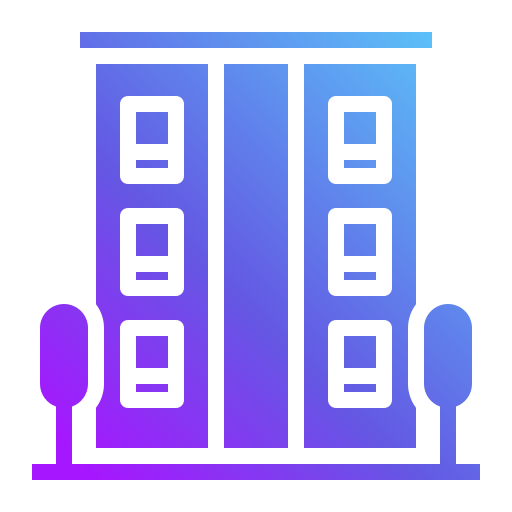 Apartment Generic Flat Gradient icon