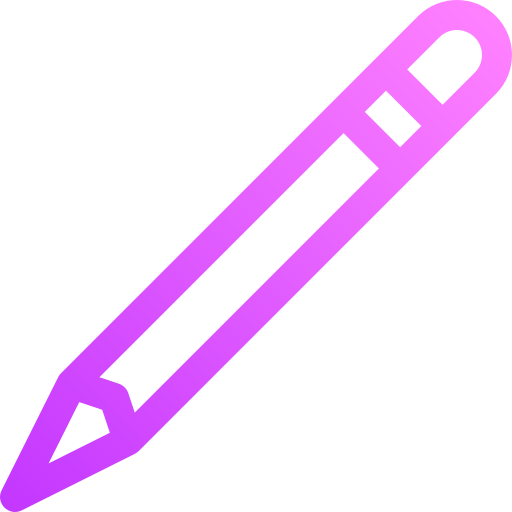matita Basic Gradient Lineal color icona