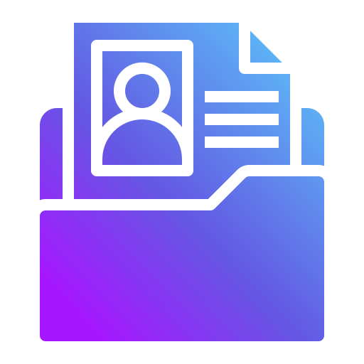 ordner Generic Flat Gradient icon