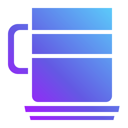 Coffee cup Generic Flat Gradient icon