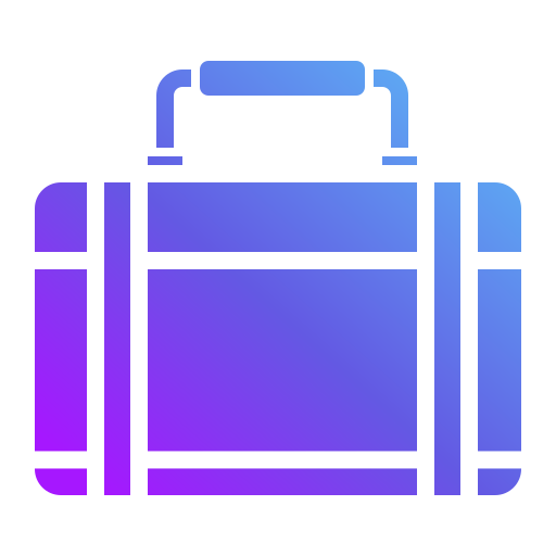 bagaż Generic Flat Gradient ikona