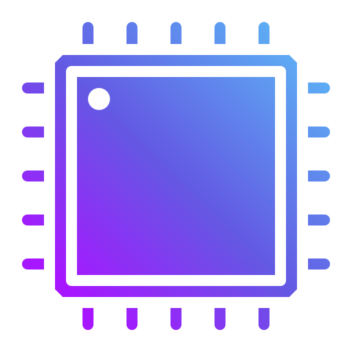 프로세서 Generic Flat Gradient icon