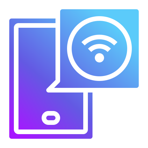 wi-fi接続 Generic Flat Gradient icon