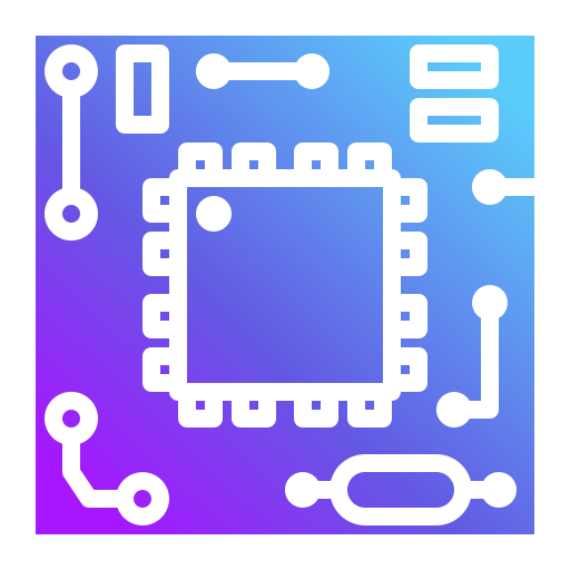 Circuit board Generic Flat Gradient icon