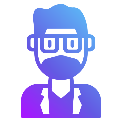 Man Generic Flat Gradient icon