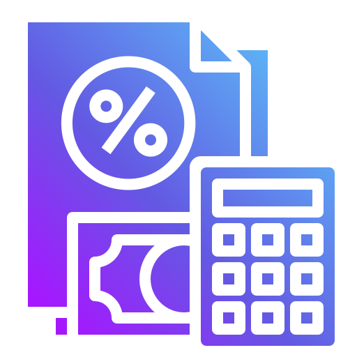 contabilidad Generic Flat Gradient icono