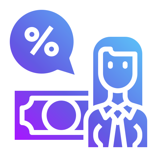 Business woman Generic Flat Gradient icon
